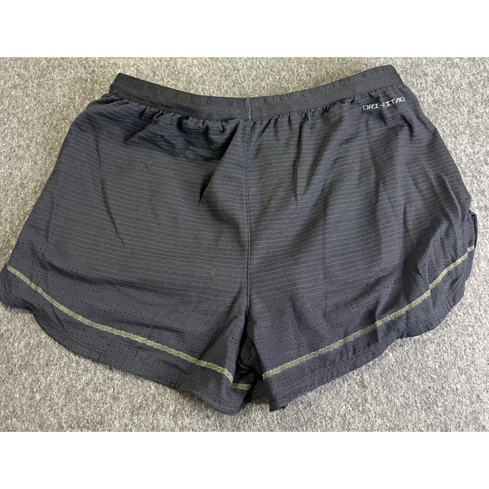 Nike Run Division Pinnacle Short Dri-FIT ADV Men's Large Athletic Black Running - Picture 12 of 16